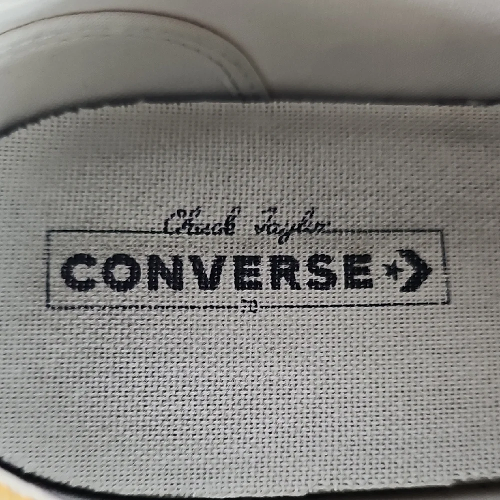 Converse Yellow Canvas Shoes with White Accents - Picture 2 of 10